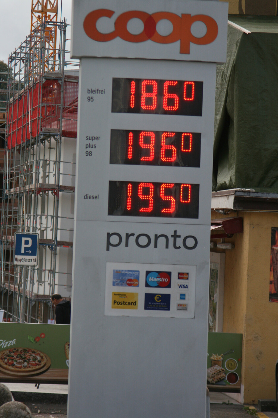 Schinznach: Benzin ist dort günstiger.