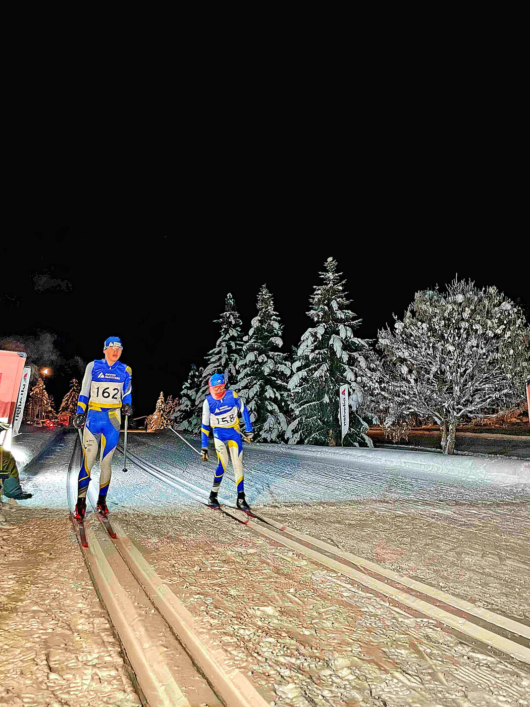Flavio Metz (l.) und Nick Alioth waren am Ende nur durch drei Zehntelsekunden getrennt.
