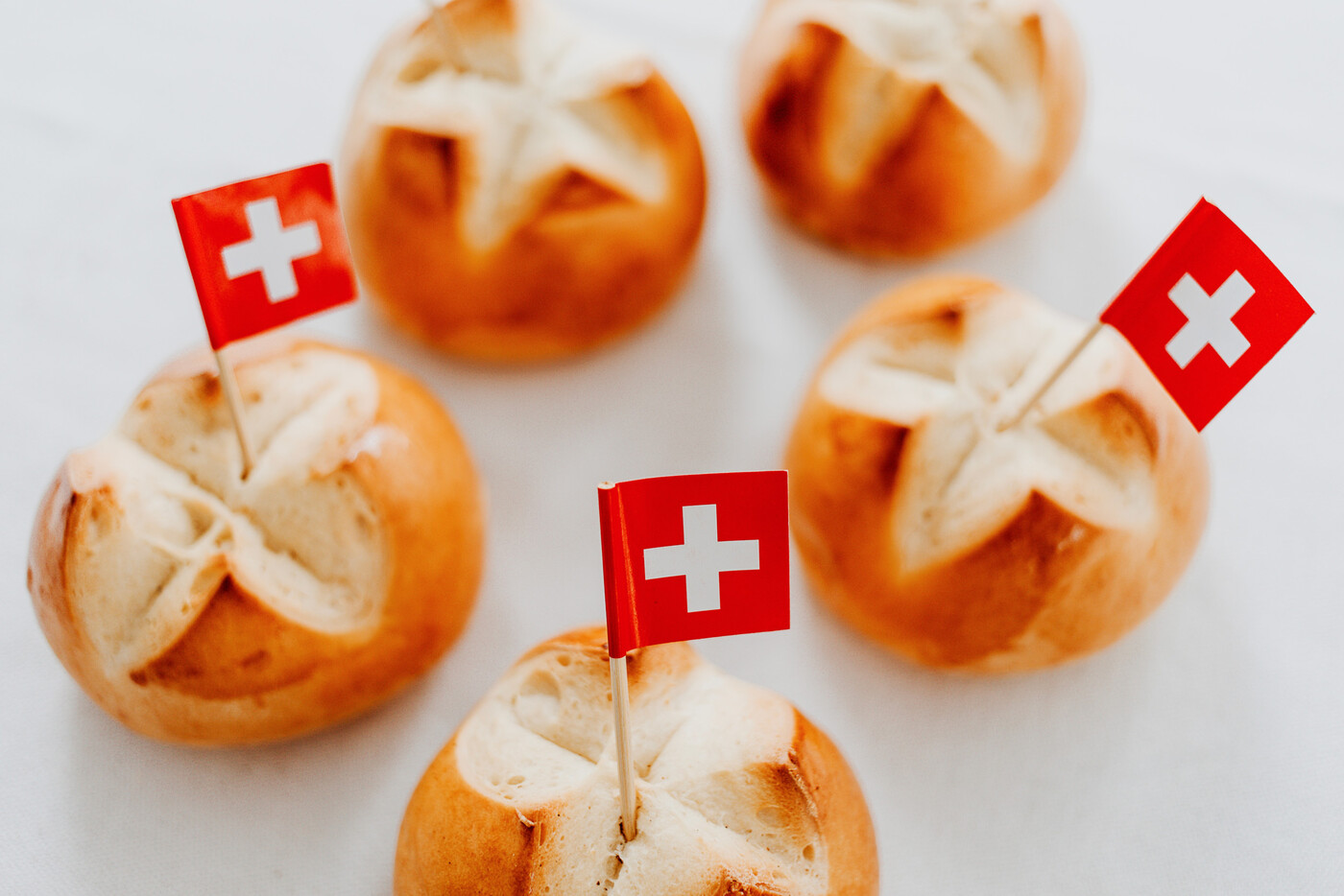 1.-August-Weggen: Sie werden am Nationalfeiertag oft gegessen.