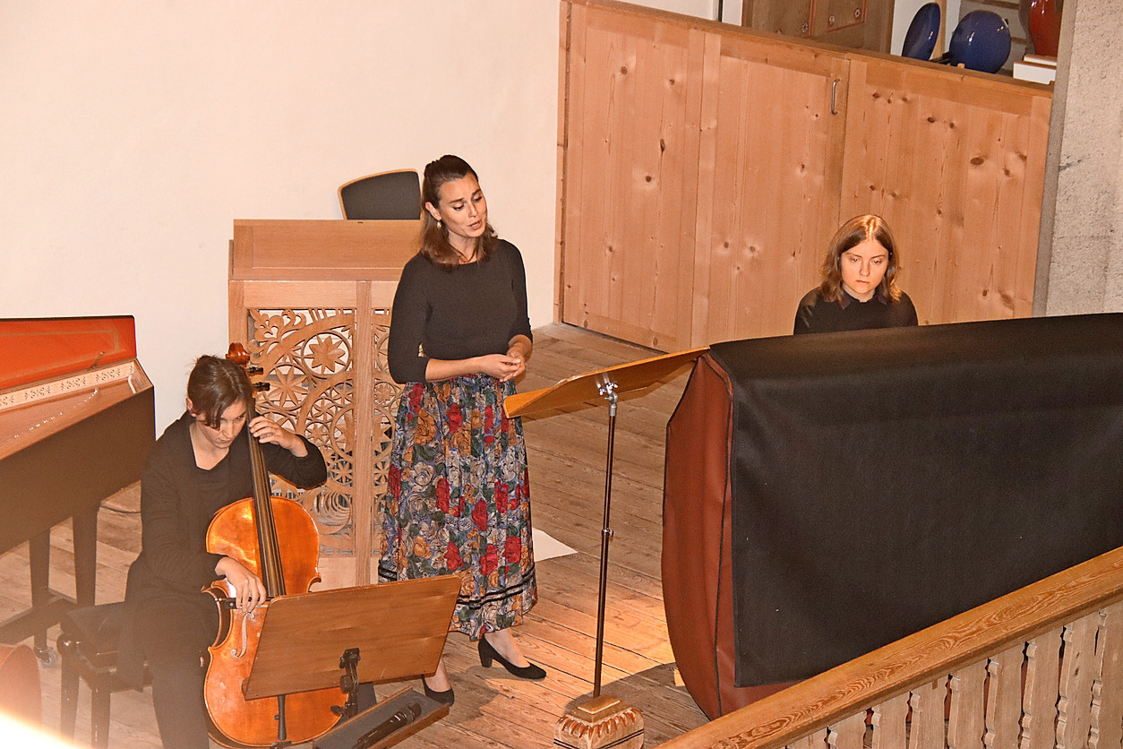Felicitas Weissert, Valerie Pfannkuch und Daria Vorontsova (v.l.) vermochten zu überzeugen.