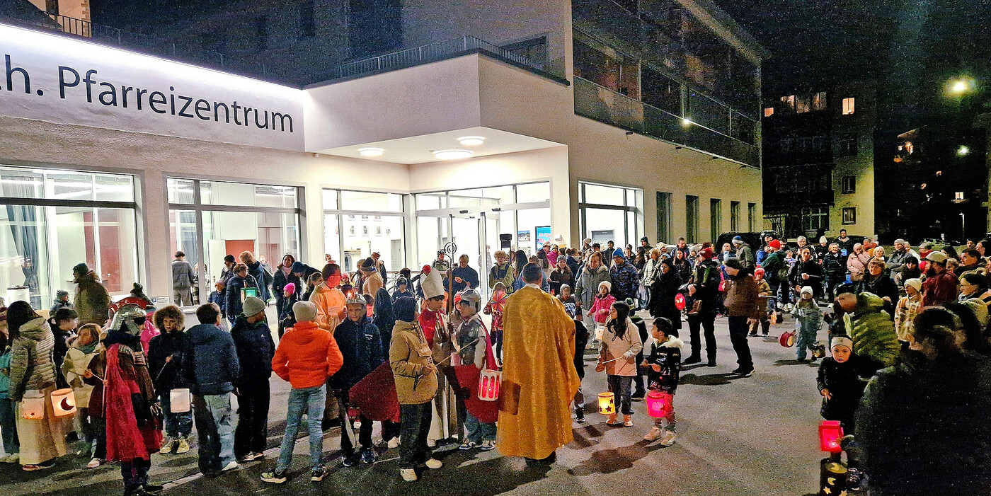 Sehr viele Kinder und Familien genossen den stimmungsvollen kirchlichen Anlass.  