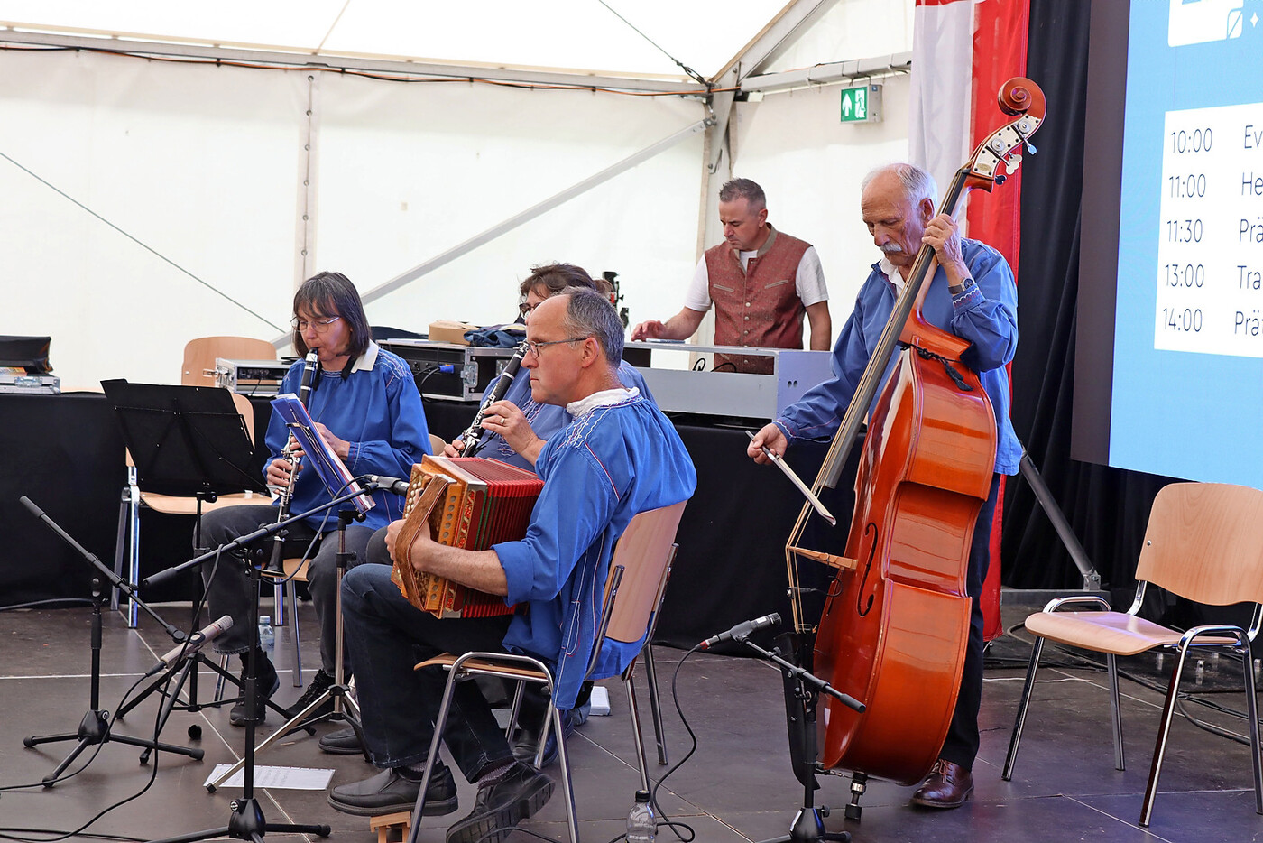 Für Unterhaltung war an der Veranstaltung auch gesorgt.  