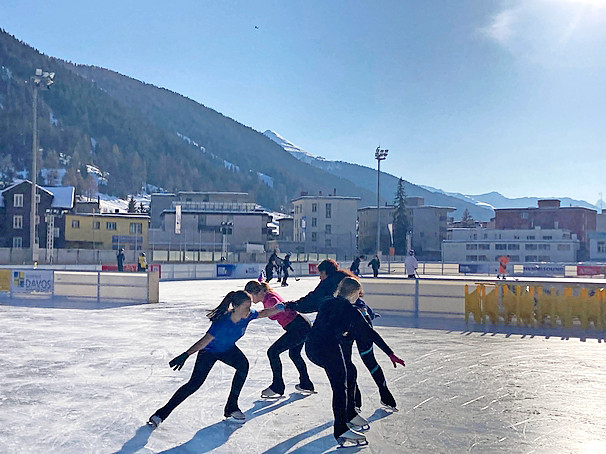 Wintersport statt Klassenzimmer.