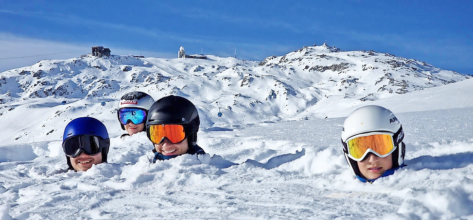 Wintersport statt Klassenzimmer.