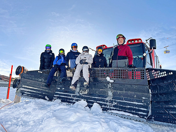 Wintersport statt Klassenzimmer.
