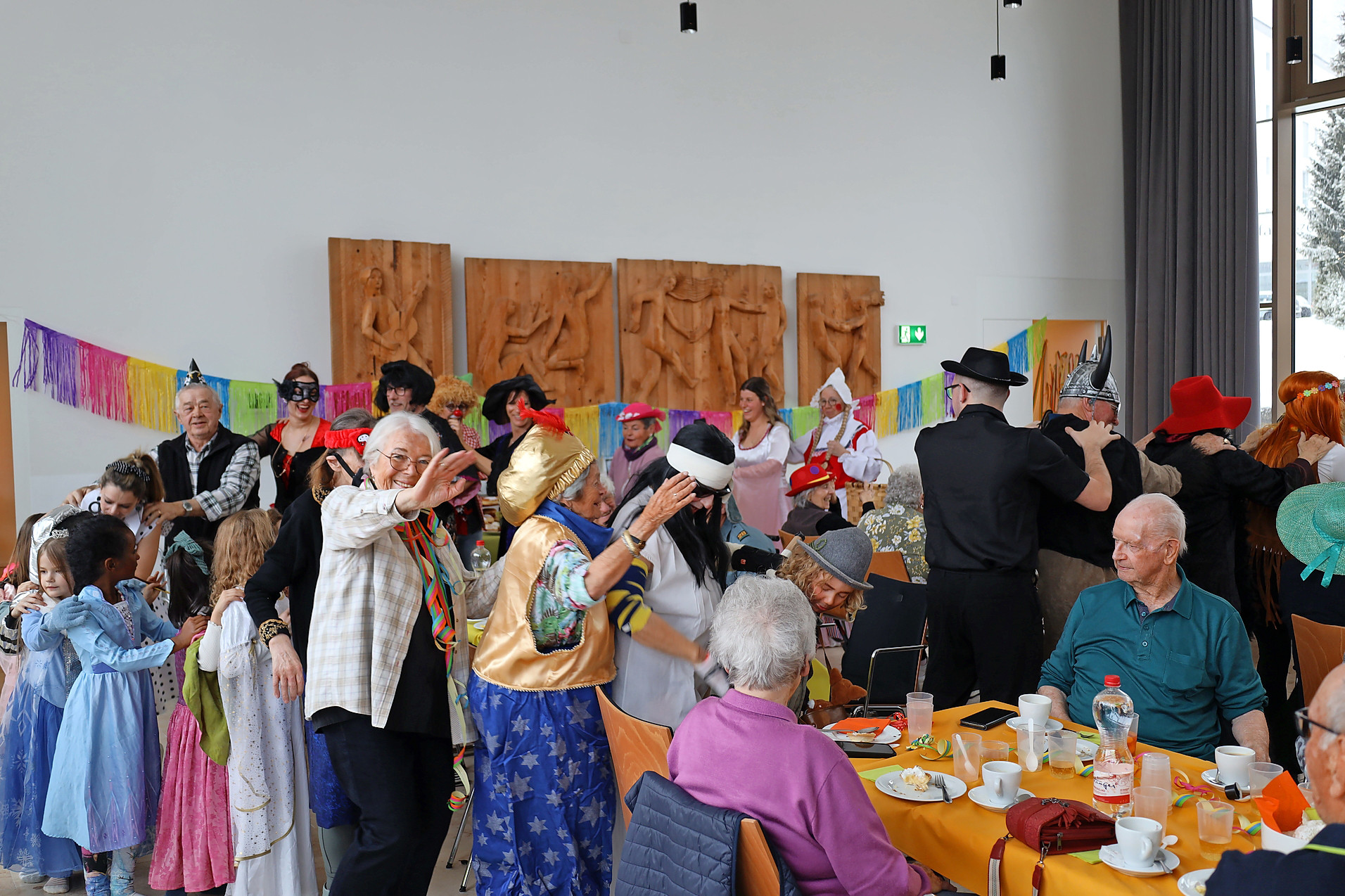 Fasnacht im Guggerbachsaal.