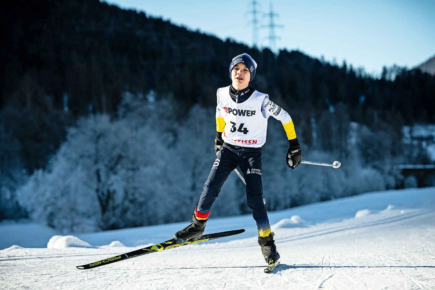 Nando Dönz wurde bei den Knaben U10 Elfter.